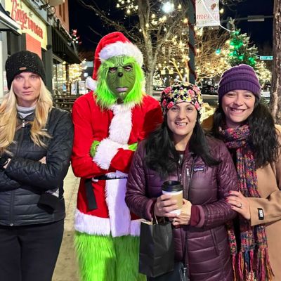 Grinch on Downtown Colorado Springs Food Tour